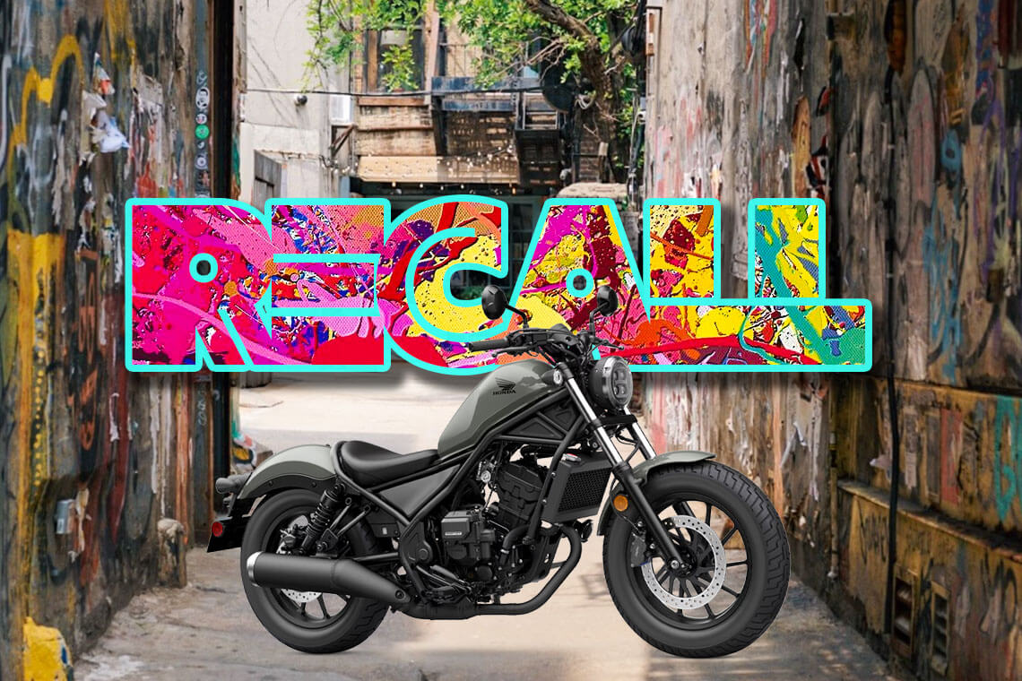 Honda Recalling Motorcycles
